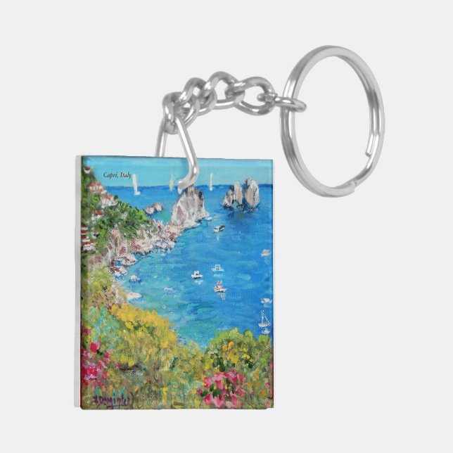Faraglioni Rocks, Keychain (Back Left)