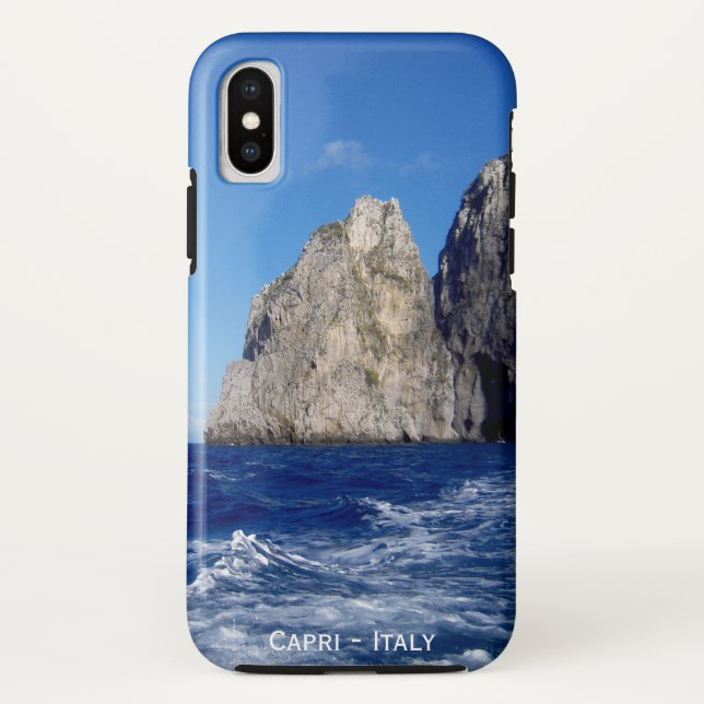 Faraglioni stacks - Isle of Capri - Italy Case-Mate iPhone Case (Back)
