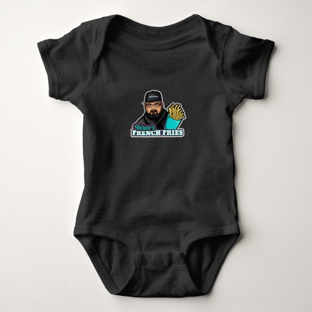 Faran's French Fries for Babies Baby Bodysuit (Front)