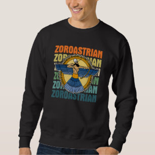 Faravahar Zoroastrianism Zarathustra Symbol philos Sweatshirt