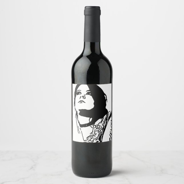 Faraway Stare Wine Label (Front)