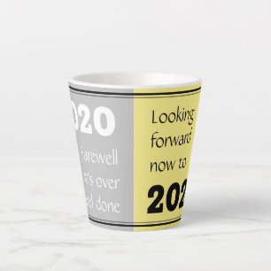 FAREWELL 2020 Forward 2021 Souvenir New Year Latte Mug