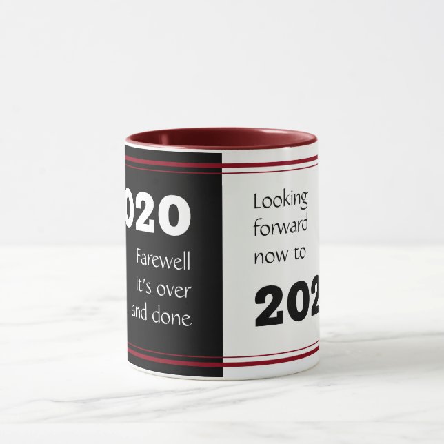 FAREWELL 2020 | Looking Forward 2021 | New Year Mug (Center)