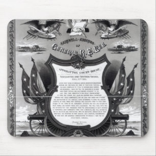 Farewell Address of General Robert E. Lee Mouse Mat