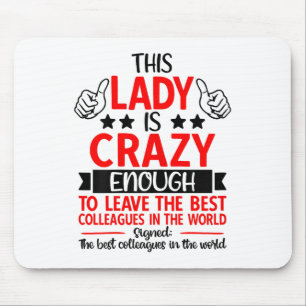 Farewell Coworker Leaving Job, Coworker Going Away Mouse Mat