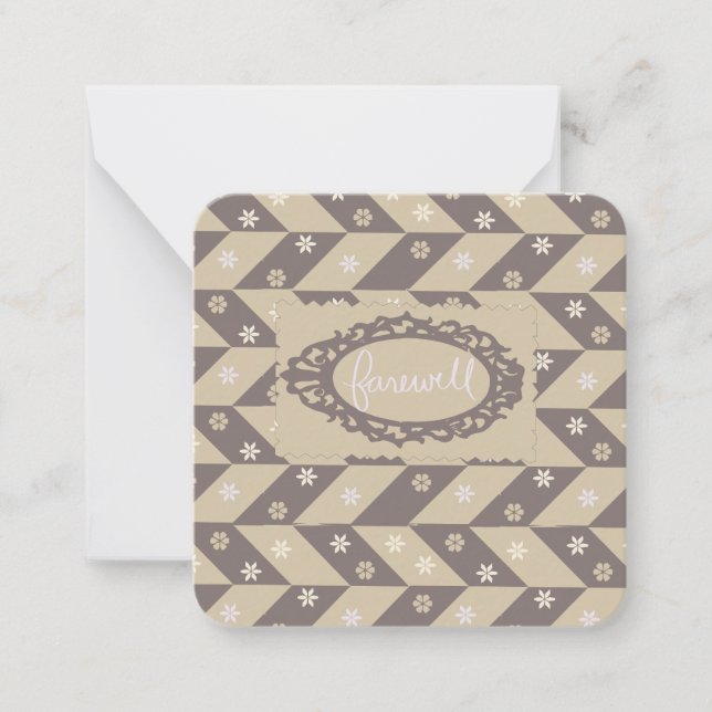 Farewell Greetings Card (Front)