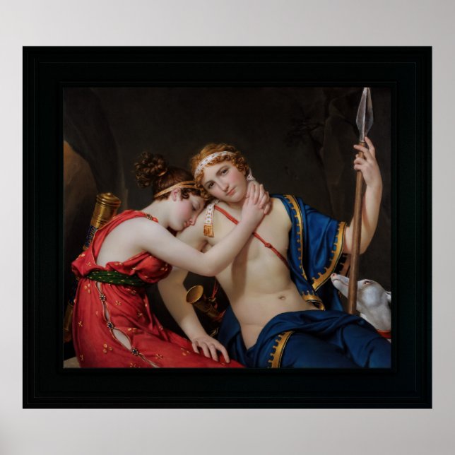 Farewell of Telemachus and Eucharis Poster (Front)