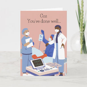 Farewell or Goodbye Greeting card