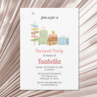 Farewell Party Travel Going Away