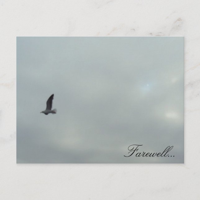 Farewell... Postcard (Front)