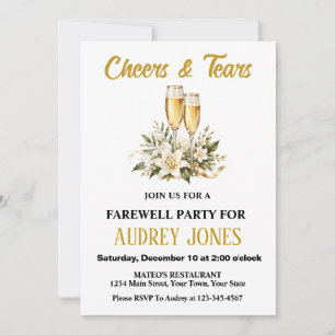 Farewell Send Off Party Invitation