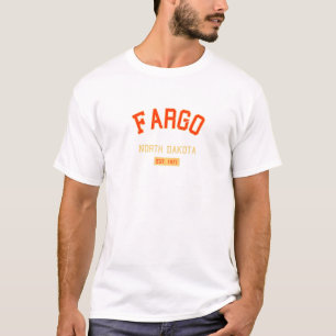 Fargo North Dakota 1871 Vintage Nd Retro Twin Citi T-Shirt