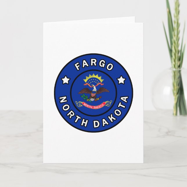 Fargo North Dakota Card (Front)