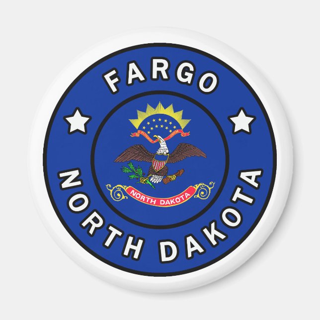 Fargo North Dakota Magnet (Front)