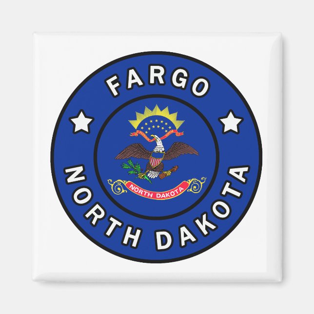 Fargo North Dakota Magnet (Front)