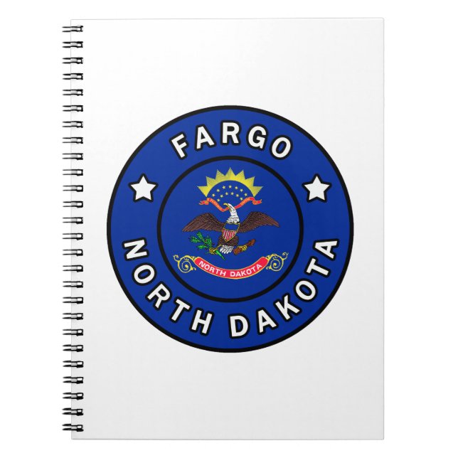 Fargo North Dakota Notebook (Front)