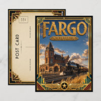 Fargo North Dakota Vintage Art Deco Golden Age