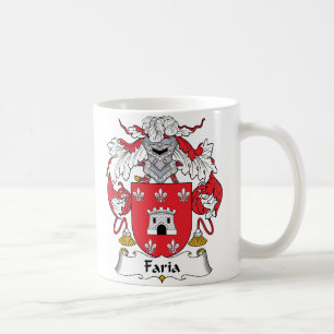 Faria Family Crest Coffee Mug