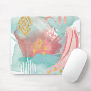 Faridas Abstract - Muted Colors Mouse Mat