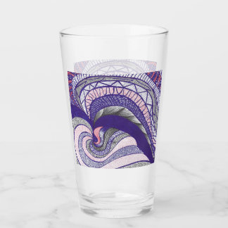 Farimah | Abstract Flowing Hand-Drawn Art Glass