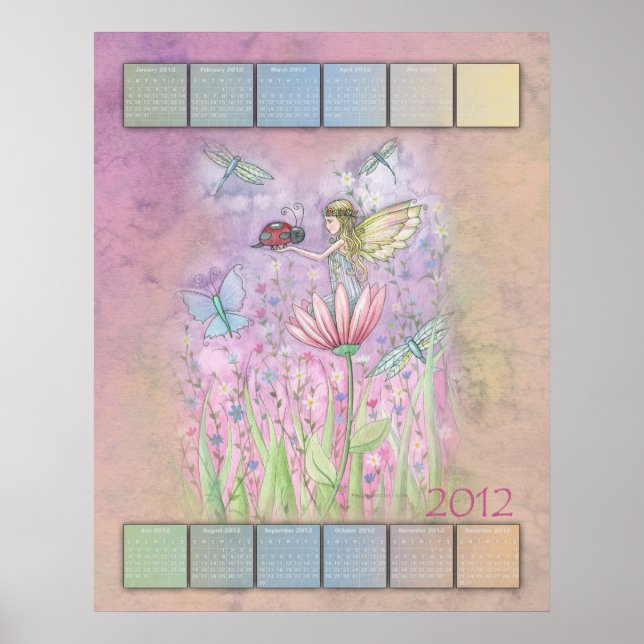 Fariy 2012 Year Calendar Poster (Front)