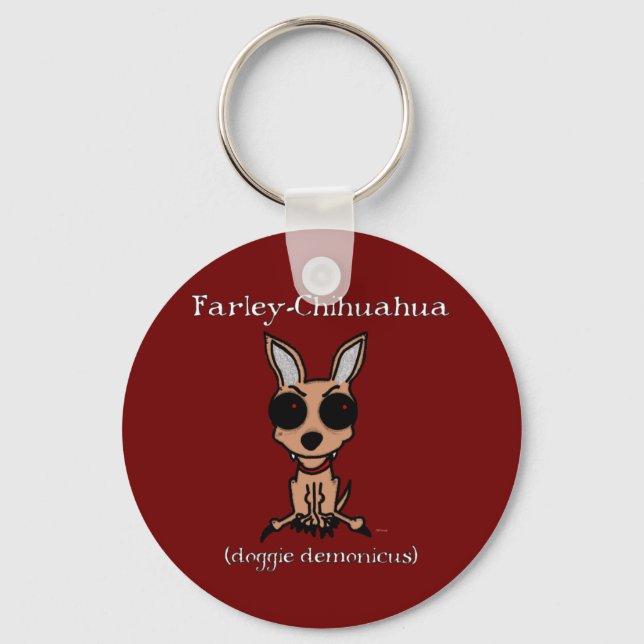 Farley-Chihuahua Key Ring (Front)