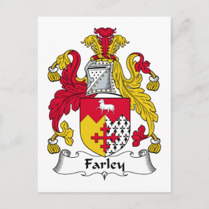Farley Family Crest Postcard