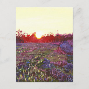 Farley sunset 2012 postcard