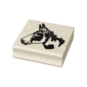 Farley the donkey Stamp