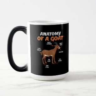 Farm Anatomy Of A Goat Petting Zoo Magic Mug