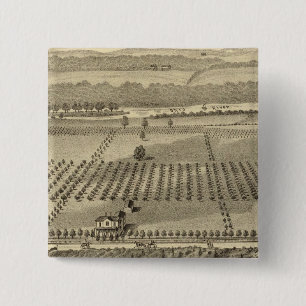 Farm and residences of Joseph 15 Cm Square Badge