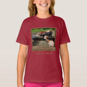 Farm Animal Barnyard Friends Personalised  T-Shirt