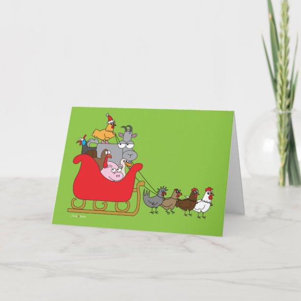 Farm Christmas Cards | Zazzle UK