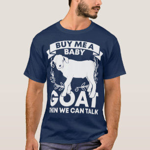 Farm Animal Cute Baby Goat T-Shirt