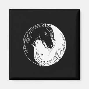 Farm Animal Horse Lover Horseback Riding Horse Hug Magnet