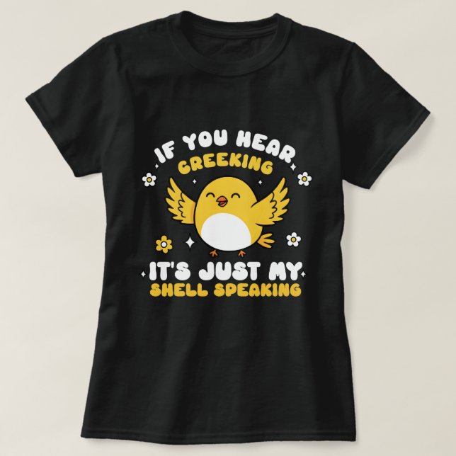 Farm Animal Joke Tee bird Owner Funny (Design Front)