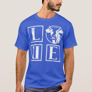 Farm Animal Love Farming Cow T-Shirt