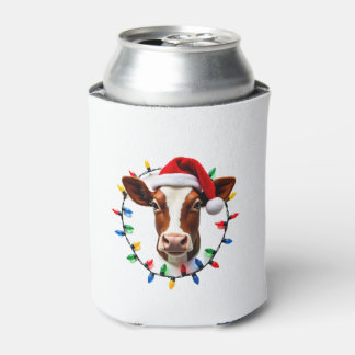 Farm Animal Xmas Pajamas Costume Farmer Christmas  Can Cooler