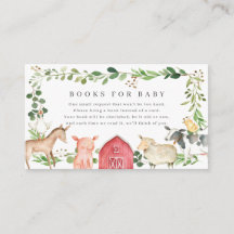 Farm Animals Baby Shower Books For Baby