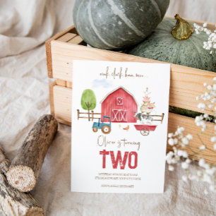 Farm Animals Birthday Invitation