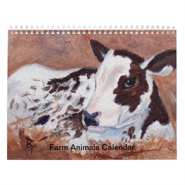 Farm Animals Calendar (Cover)