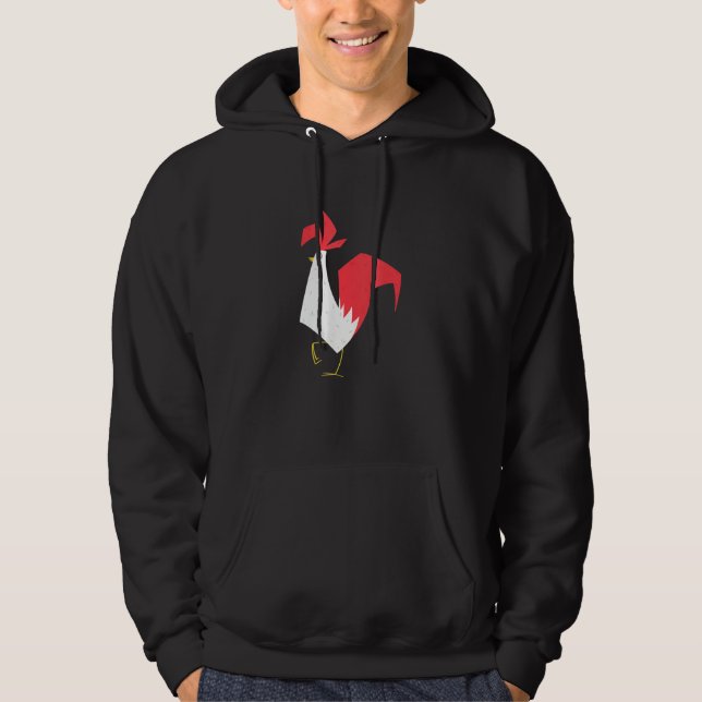 Farm Animals Chicken Hoodie (Front)