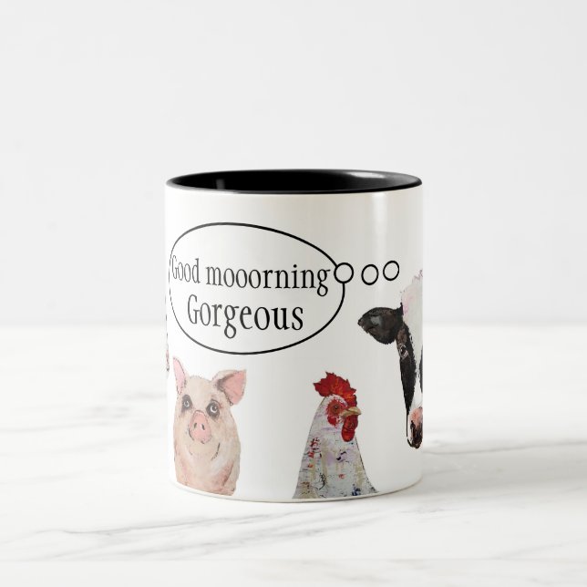 Farm Animals customise mug (Center)