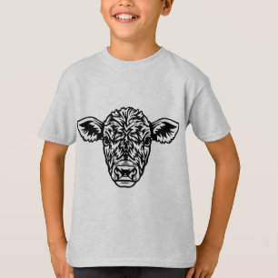 Farm Animals Friends Calf T-Shirt