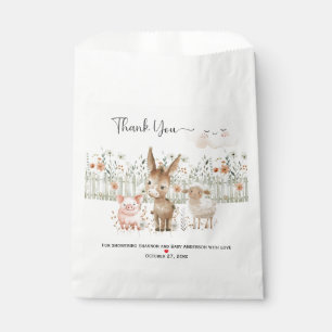 Farm Animals Gender Neutral Baby Shower   Favour Bags
