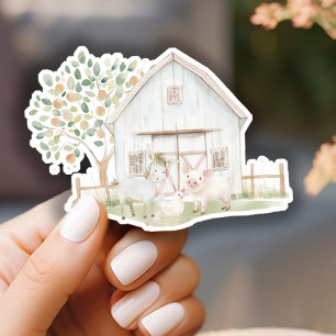 Farm Animals Meadow Friends Baby Shower