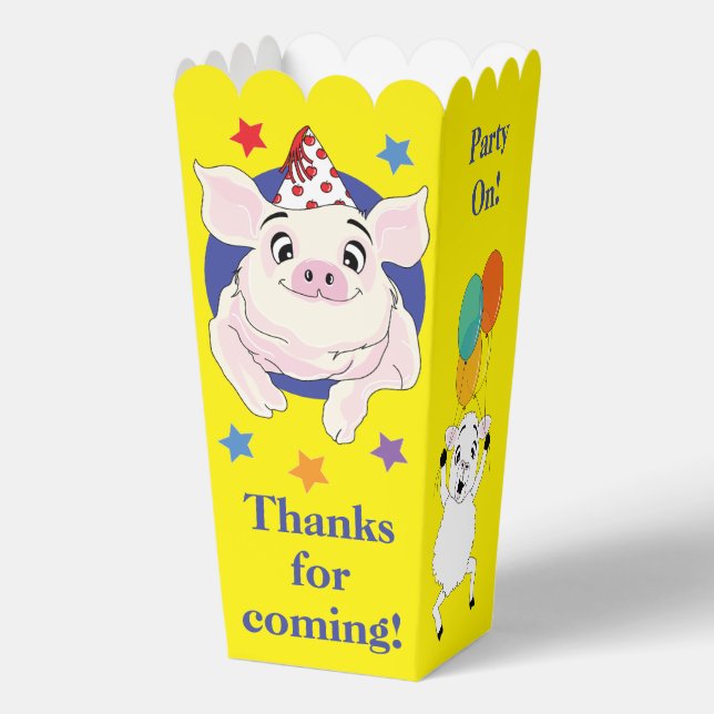 Farm Animals Party Favour Box (Front)