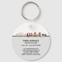Farm Animals Sheep Chicken Cow brand gift
