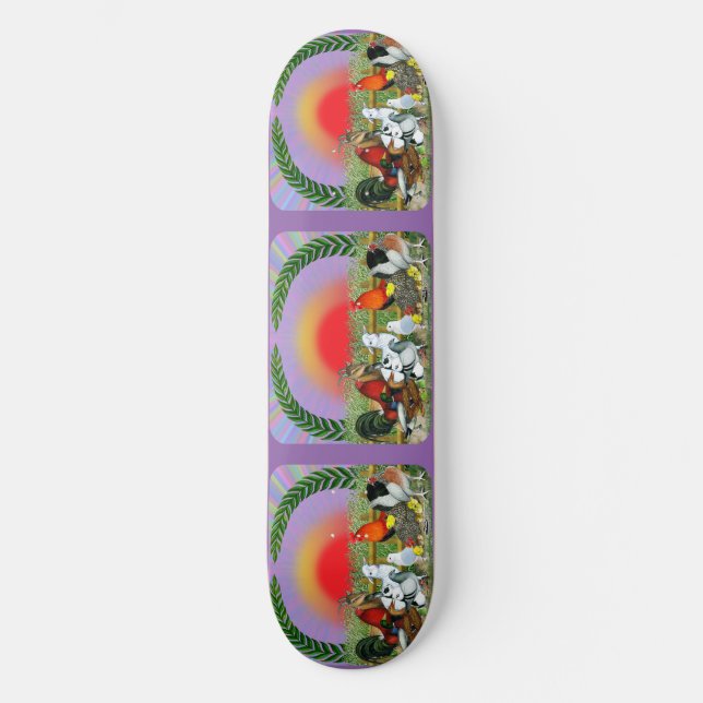 Farm Animals Skateboard (Front)