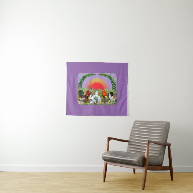 Farm Animals Tapestry (In Situ (Horizontal))